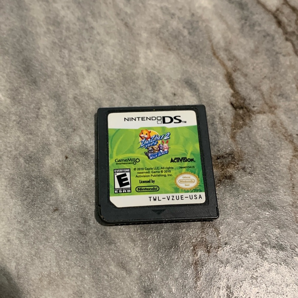 Zhu Zhu 2 Nintendo DS Game only